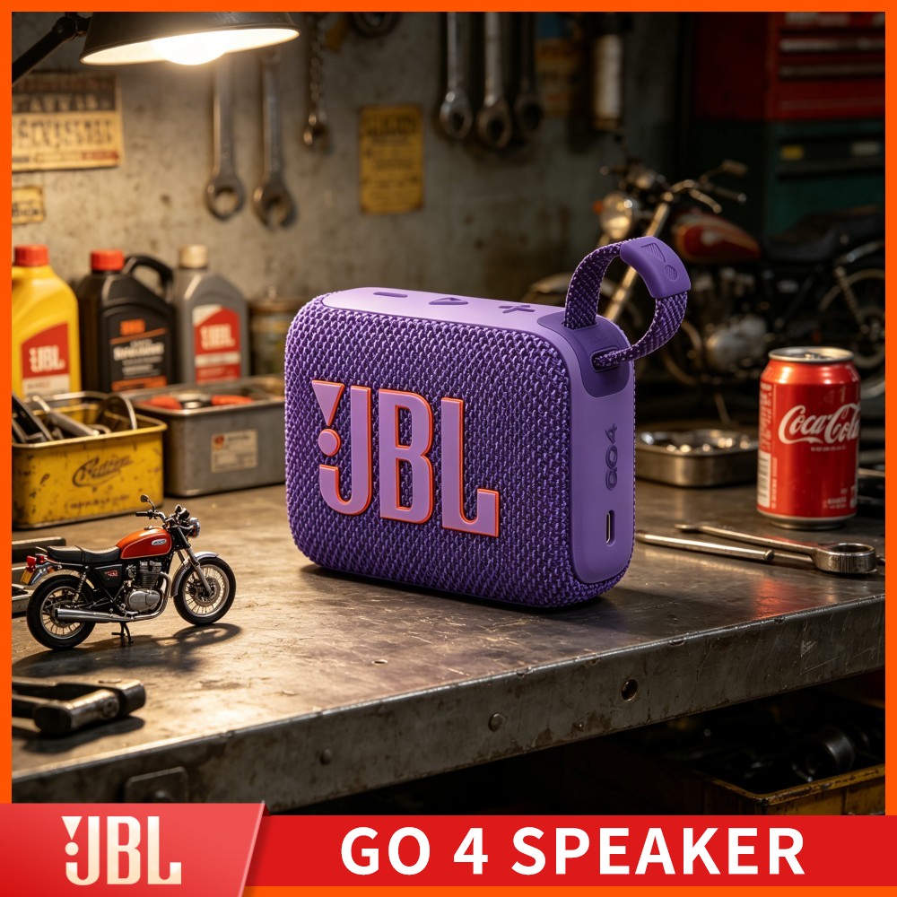Jbl Speaker Go 4 - Портативная Bluetooth-колонка JBL GO4 с RGB-подсветкой,