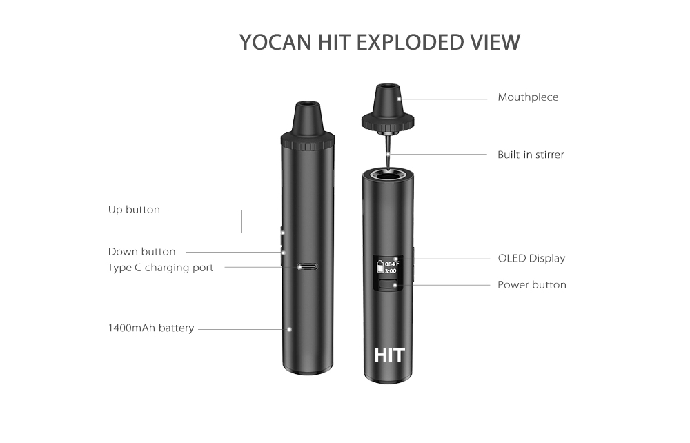 Оригинальный вейп-набор Yocan  – обзор и цена Vaping Area