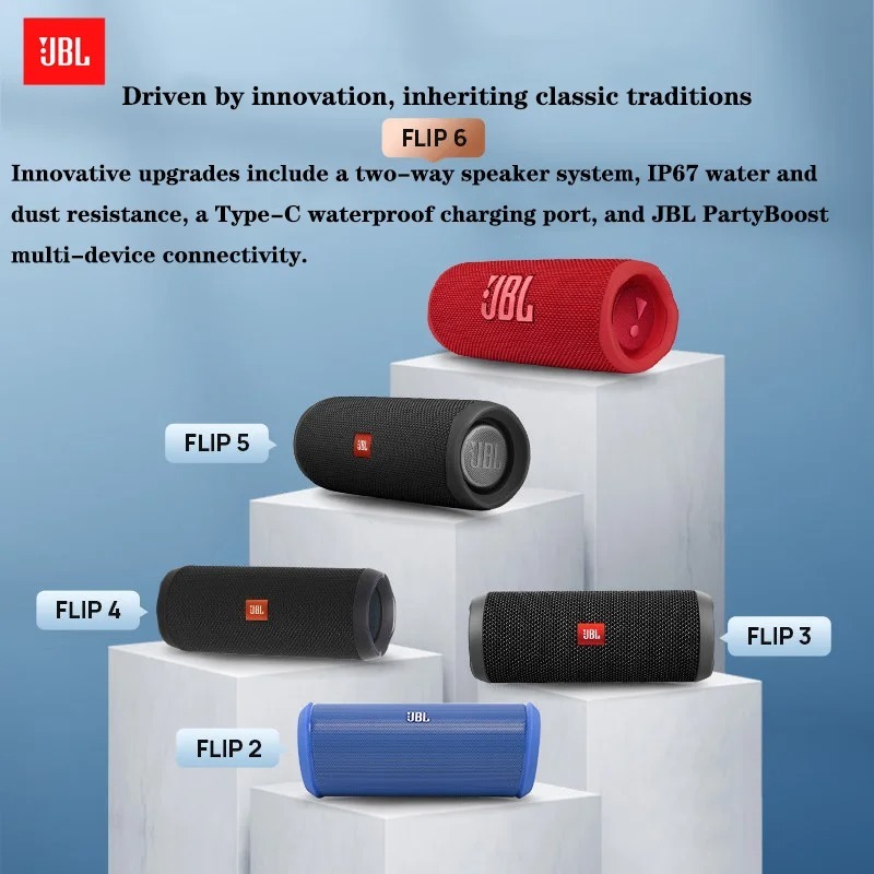 Портативная беспроводная Bluet – обзор и цена Jbl Speaker Flip 6